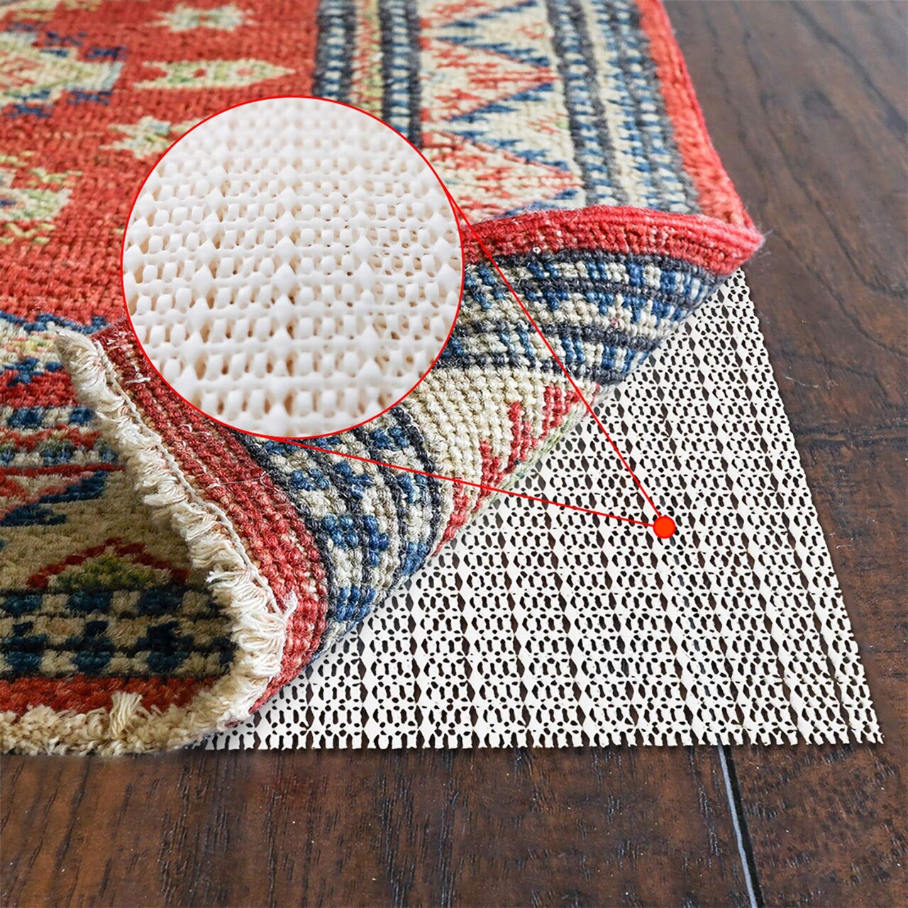 8x10 Non-Slip Area Rug Pad Gripper for Any Hard Surface Floors Keep Your Rugs Safe and in Place